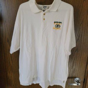 NFL Green Bay Packers Super Bowl XXXI Champions Size XL Polo *** Some Spots ***